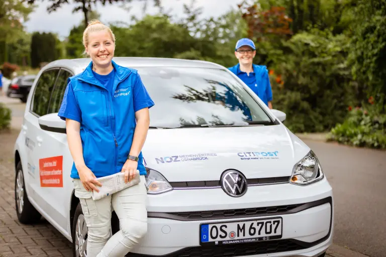 Stellenanzeige Flexible Mitarbeiter:in (Springer:in) in Bohmte mit Firmen-PKW bei NOZ Medienvertrieb Osnabrück GmbH & Co. KG